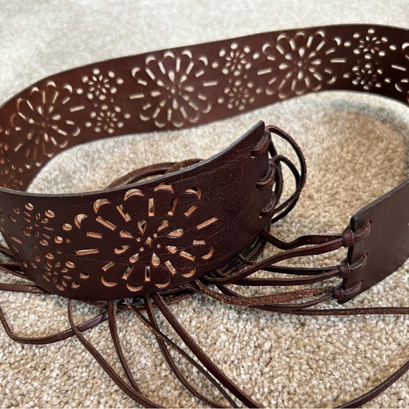 Genuine leather belt by AE - Picture 2 of 5